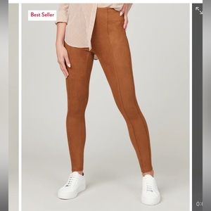 Spanx Faux Suede Leggings